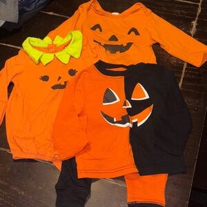 Baby Halloween Pumpkin clothes